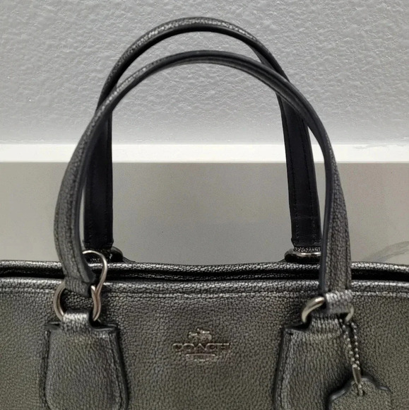 Coach Nolita Gunmetal Dark Grey Bag - Picture 7 of 16